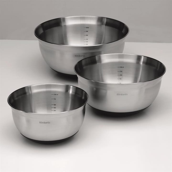Brabantia mixing bowl 3-pack, 3-pack Brabantia
