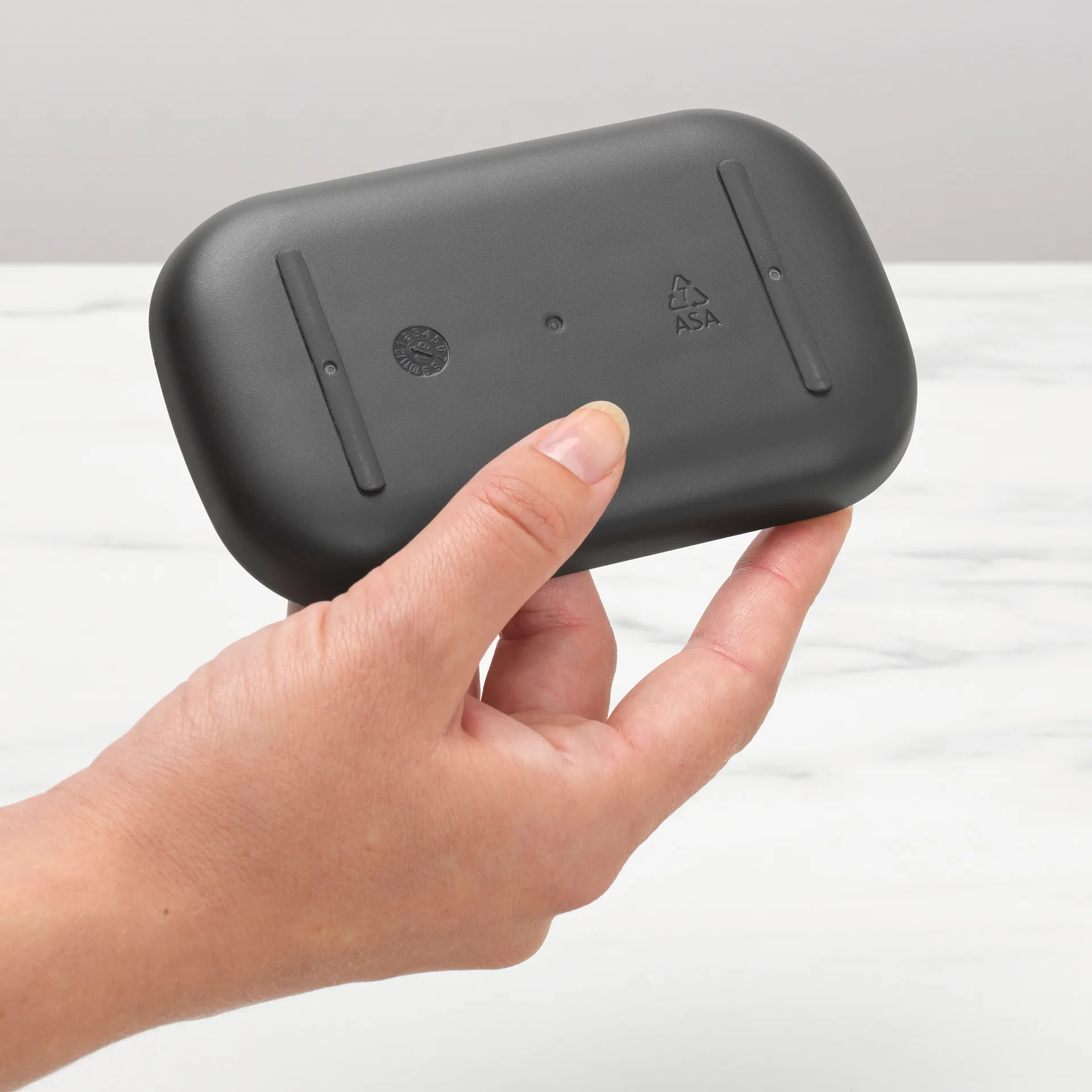 Brabantia ReNew soap dish, dark grey Brabantia