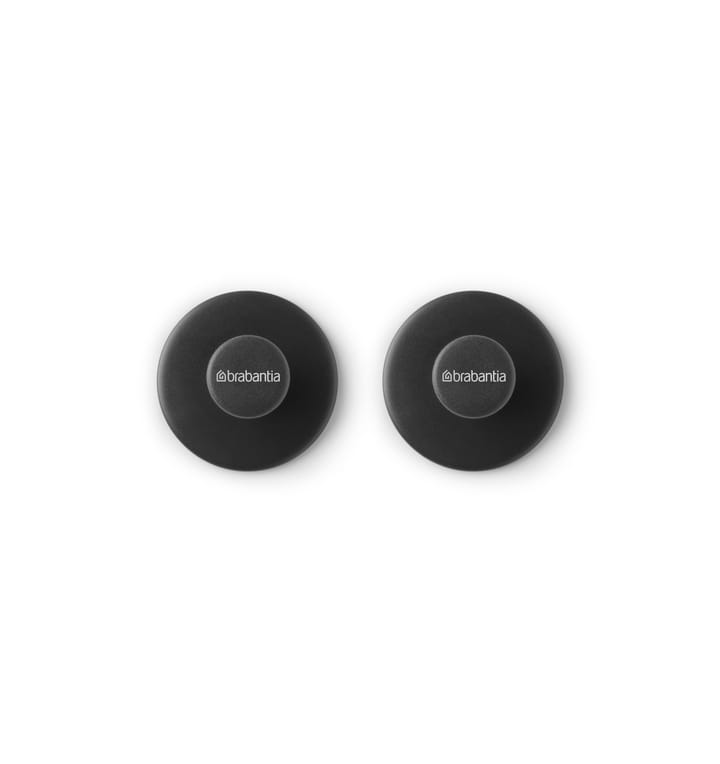Brabantia ReNew towel hangers 2 pcs, Dark grey Brabantia