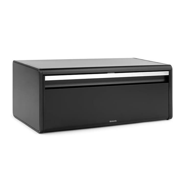 Fall Front bread bin - matte black - Brabantia