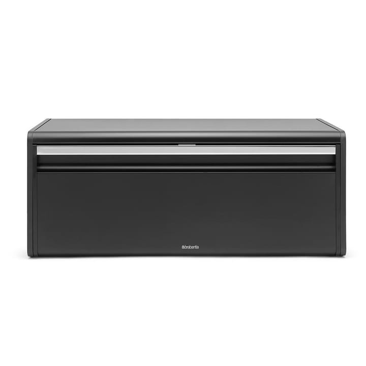 Fall Front bread bin, matte black Brabantia