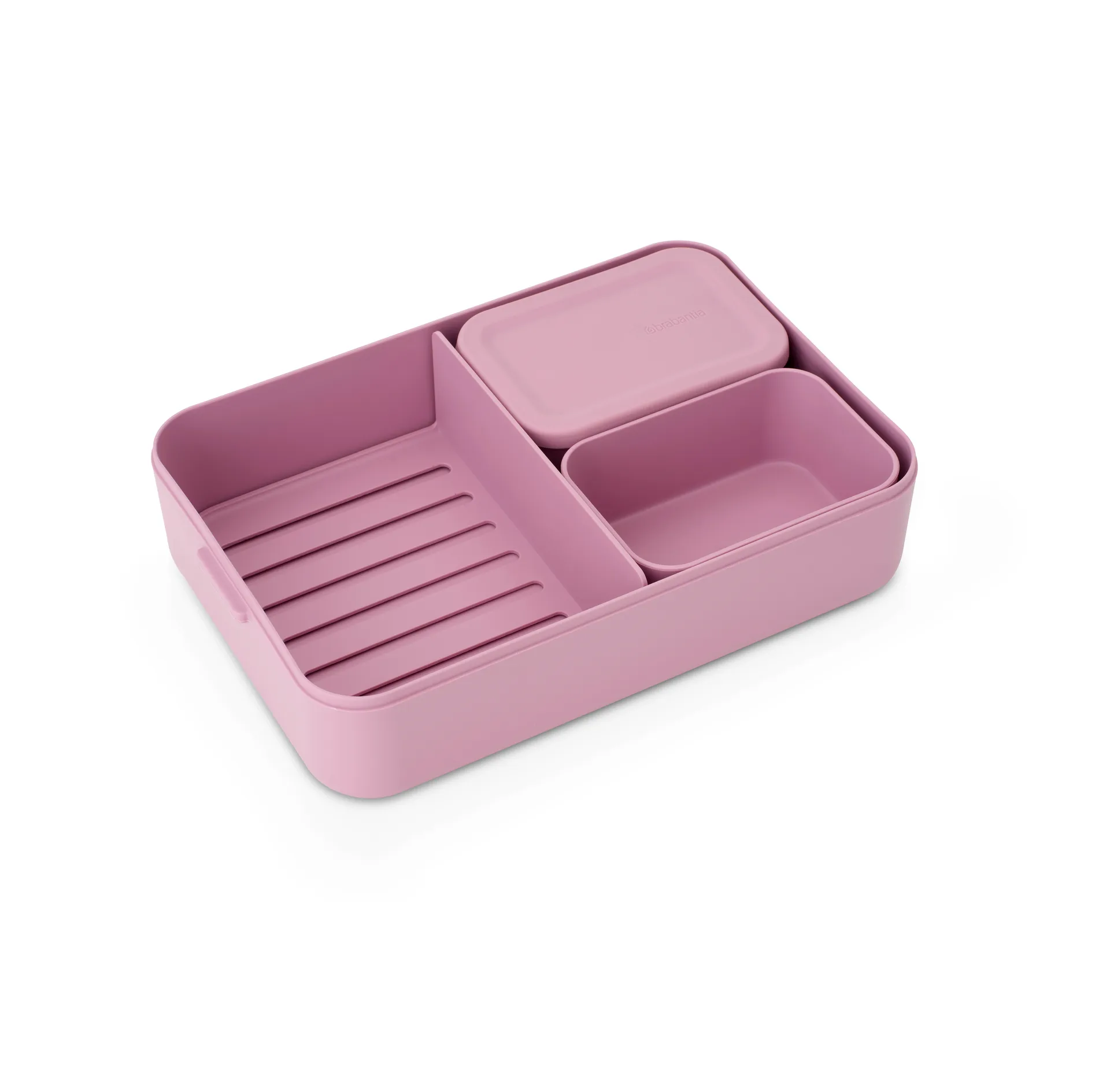 Make & Take bento lunch box large 2 L, Lilac Pink Brabantia