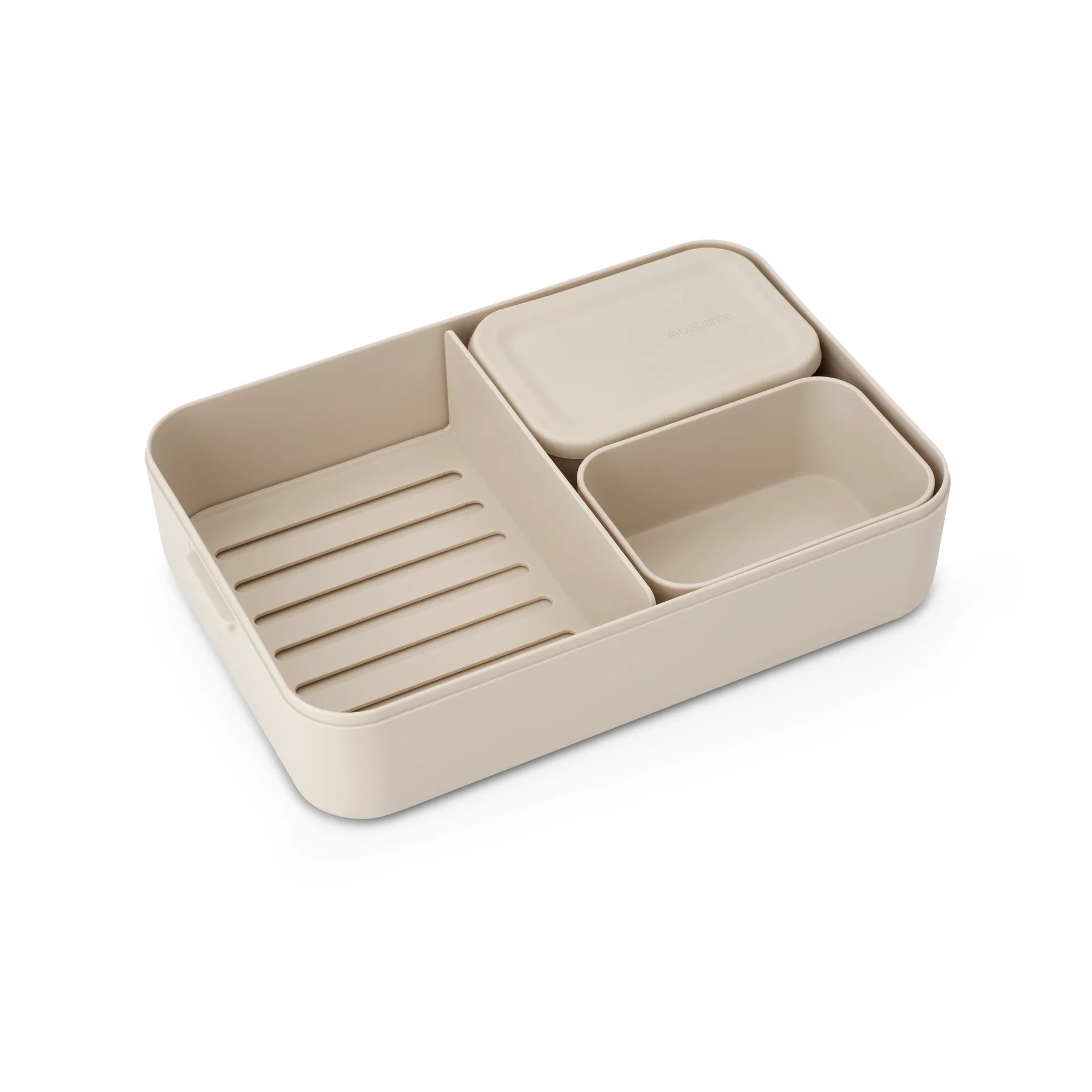 Make & Take bento lunch box large 2 L, Soft Beige Brabantia