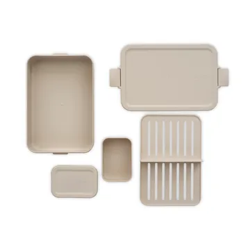 Make & Take bento lunch box large 2 L - Soft Beige - Brabantia