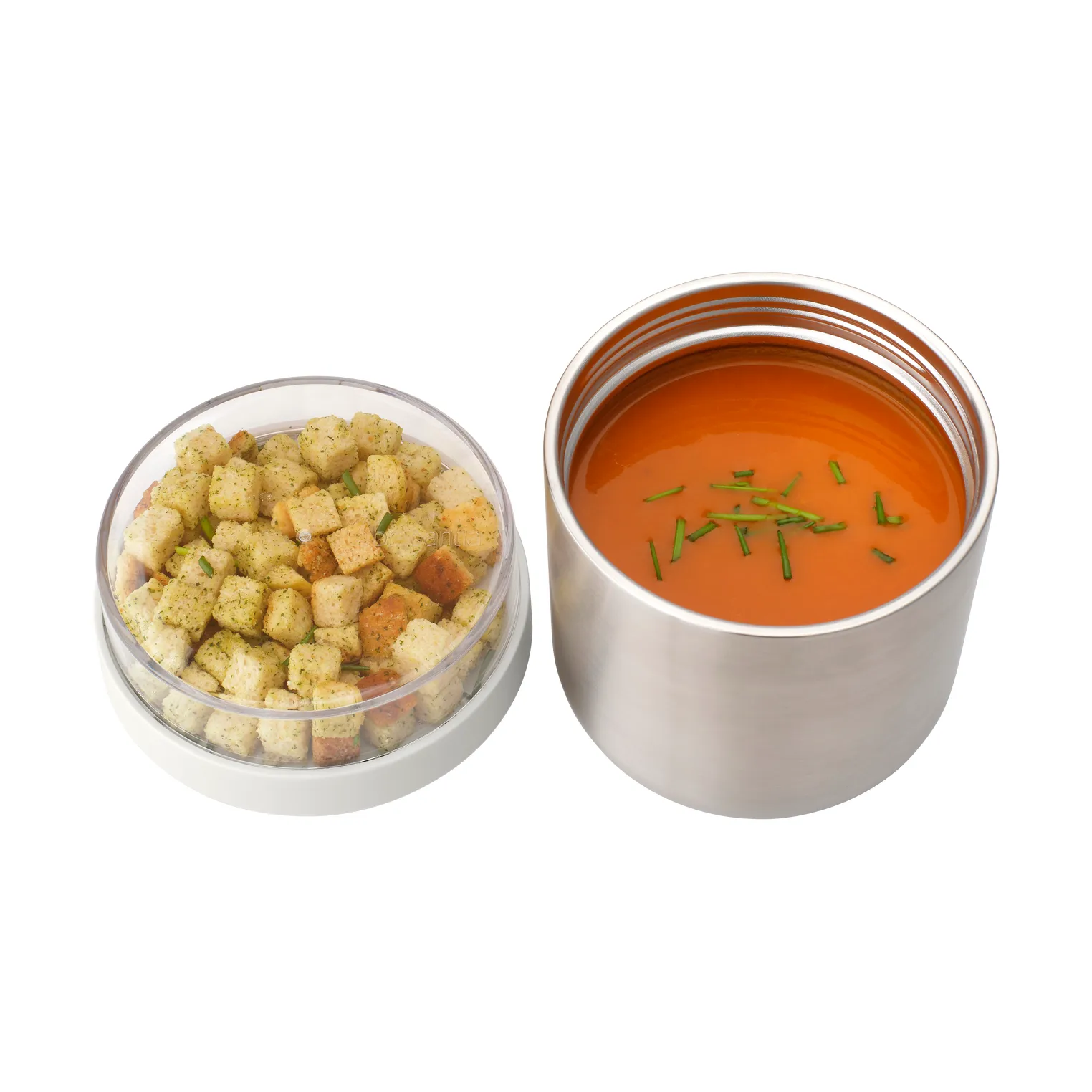 Make & Take food thermos 0.5 L, Light grey Brabantia