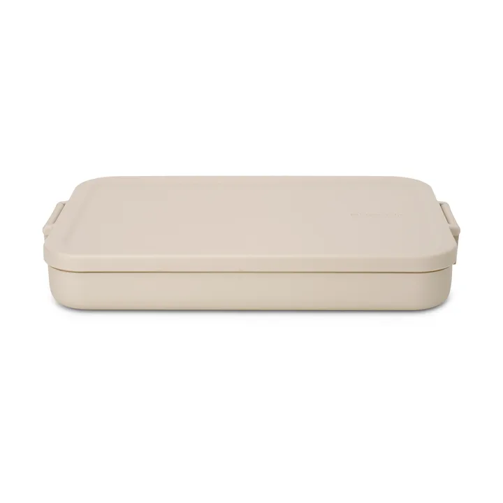 Make & Take lunch box flat. 1.1 L - Soft Beige - Brabantia