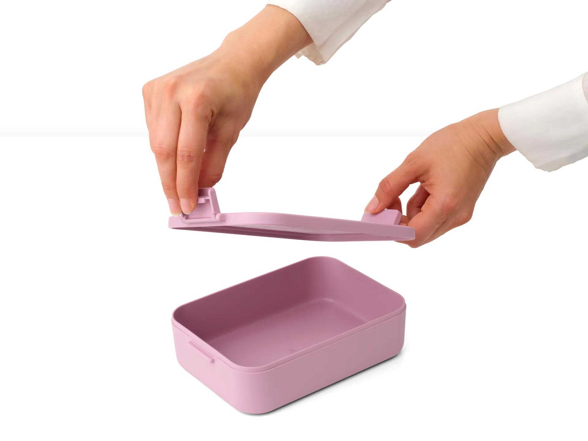 Make & Take lunch box medium 1.1 L, Lilac Pink Brabantia