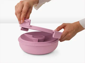 Make & Take sallad bowl. 1.3 L - Lilac Pink - Brabantia