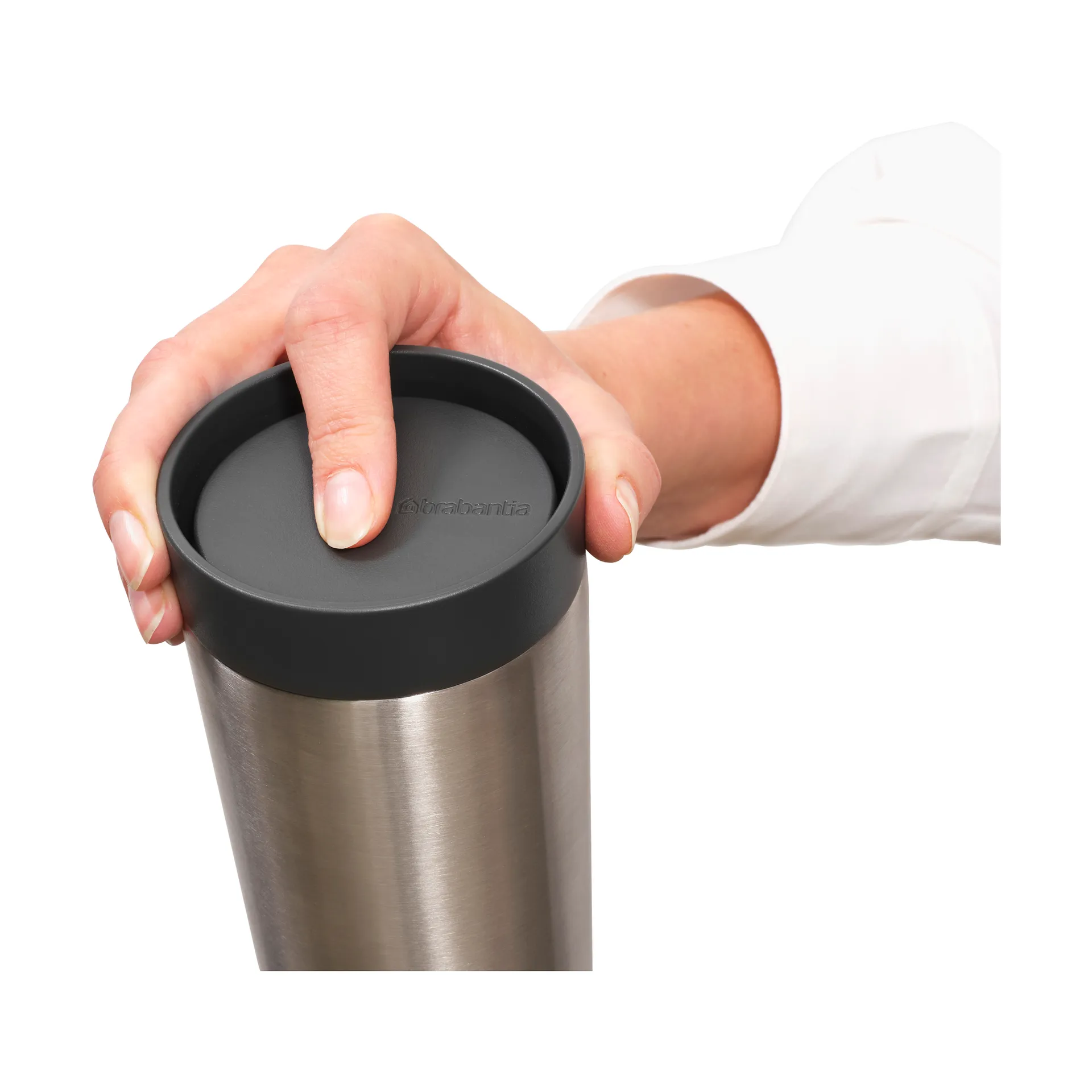 Make & Take termal mug 36 cl, Dark grey Brabantia