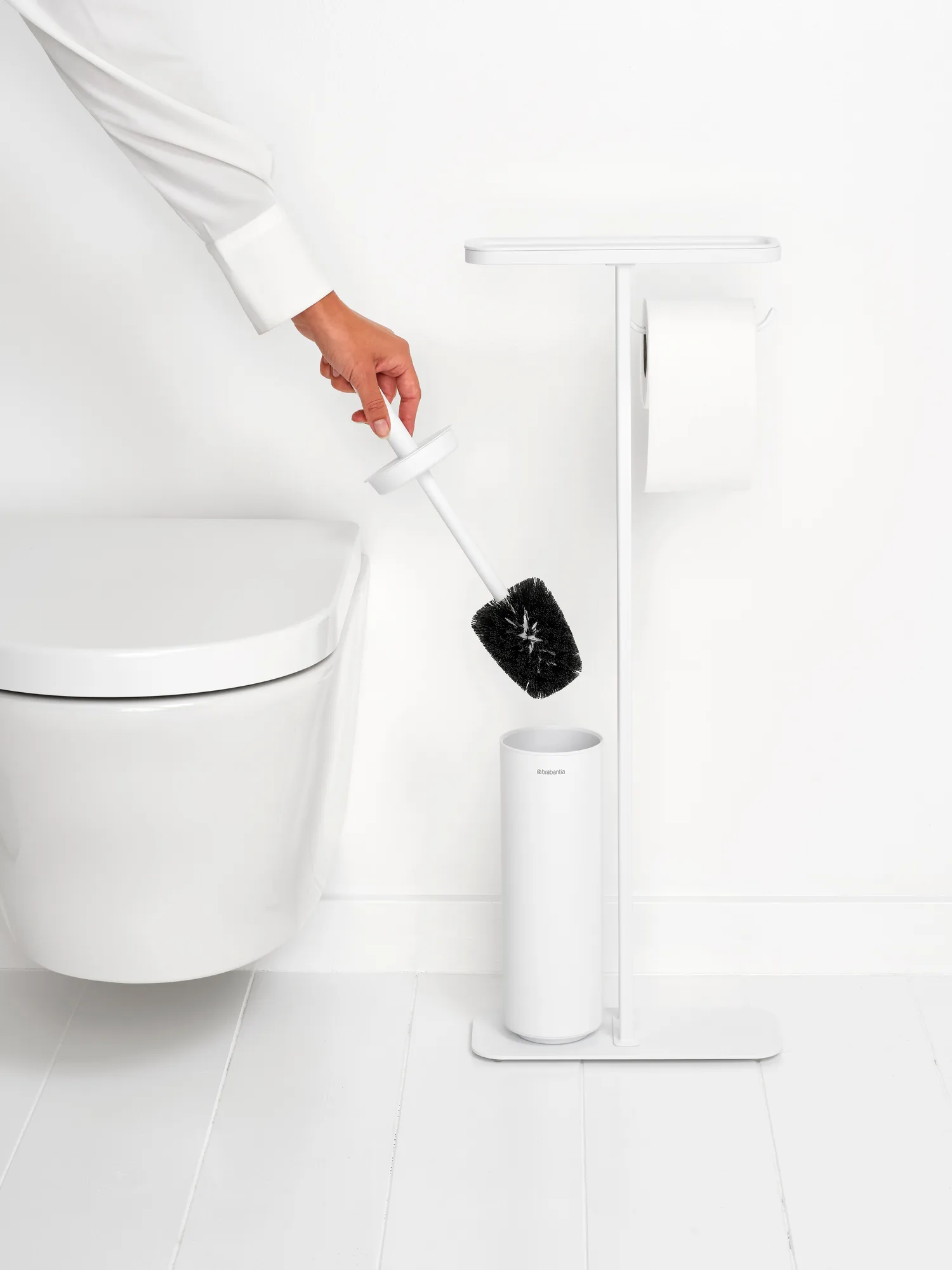 MindSet toilet butler, Mineral fresh white Brabantia