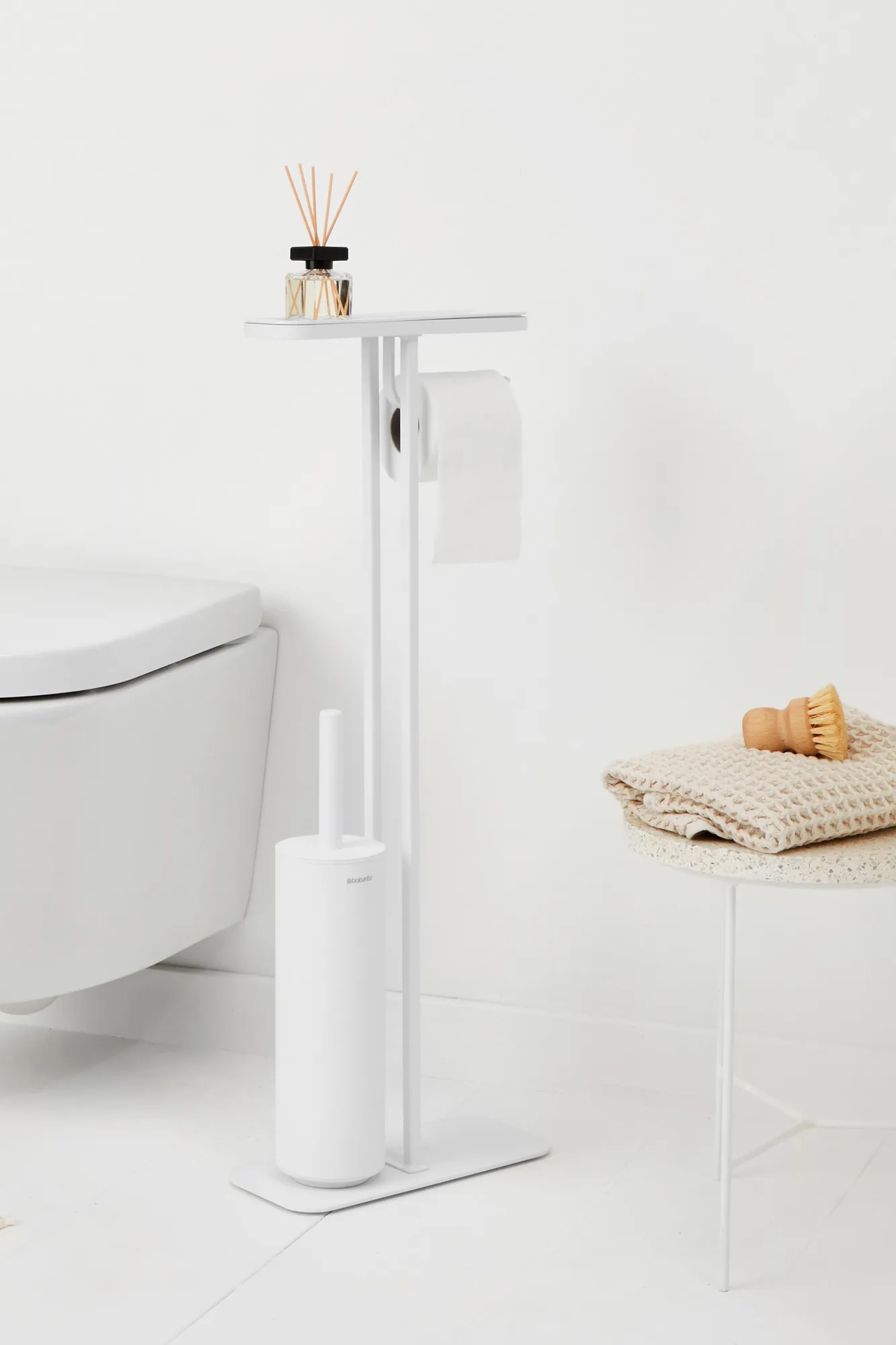MindSet toilet butler, Mineral fresh white Brabantia