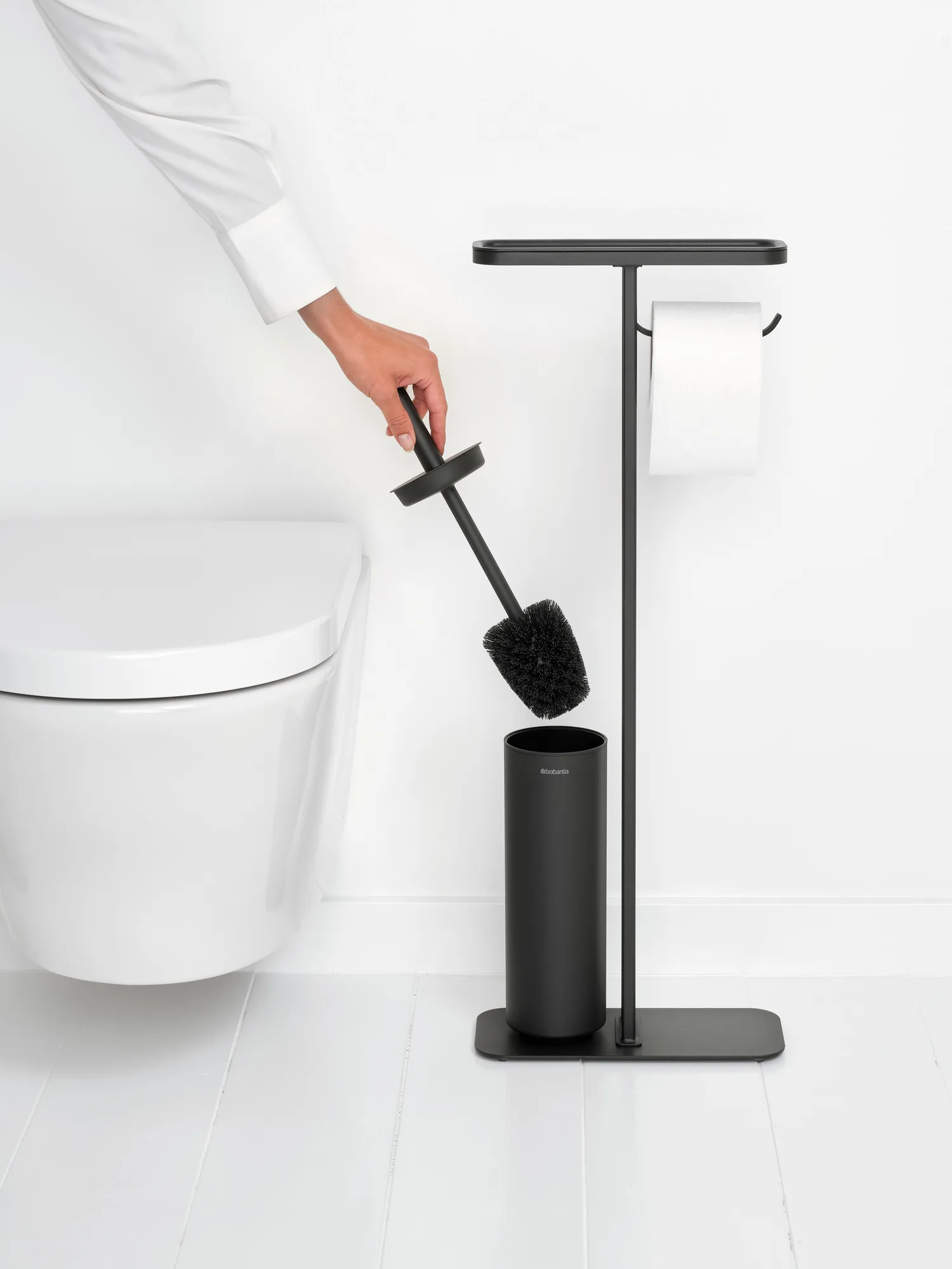 MindSet toilet butler, Mineral infinite grey Brabantia