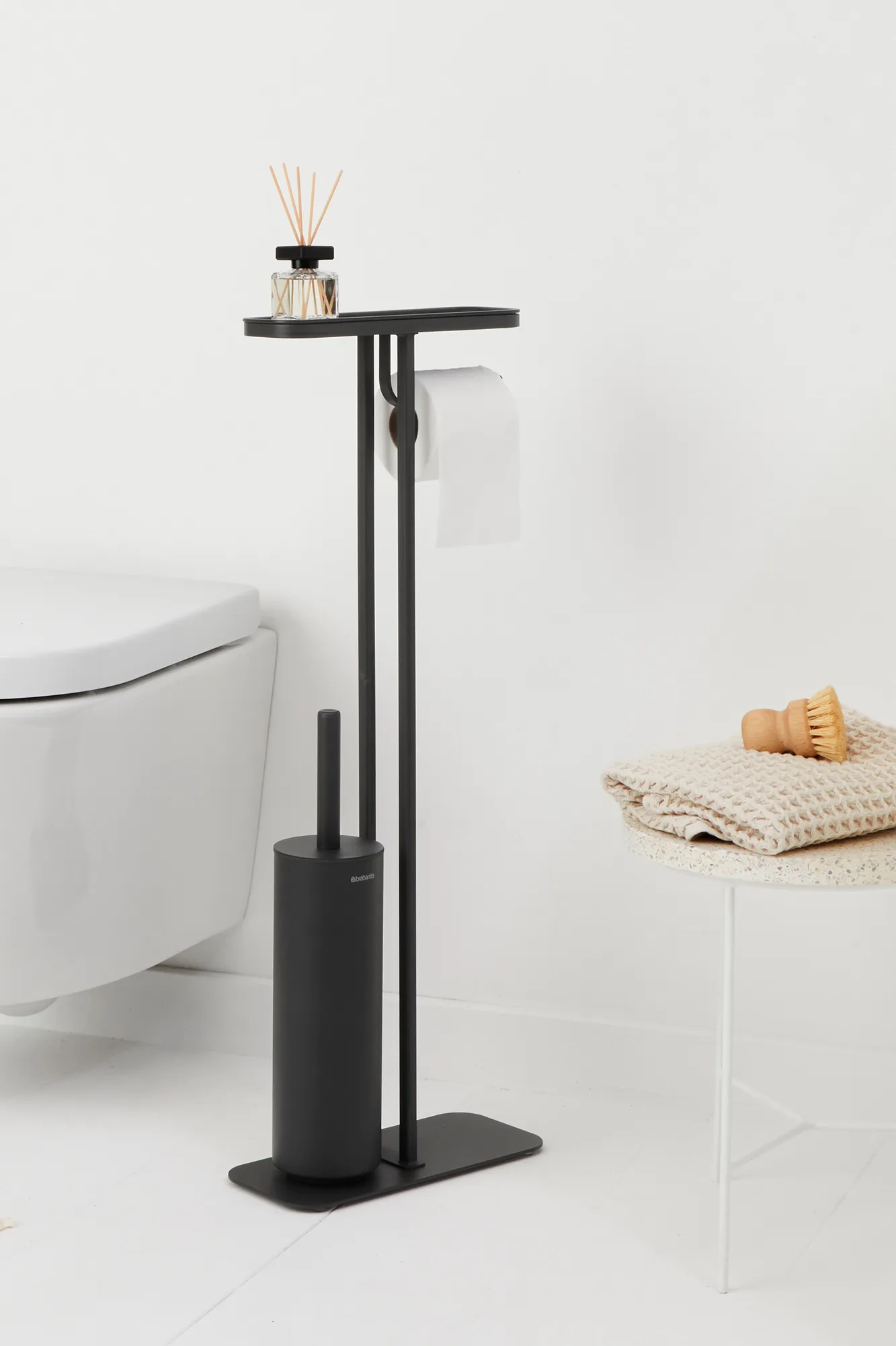 MindSet toilet butler, Mineral infinite grey Brabantia