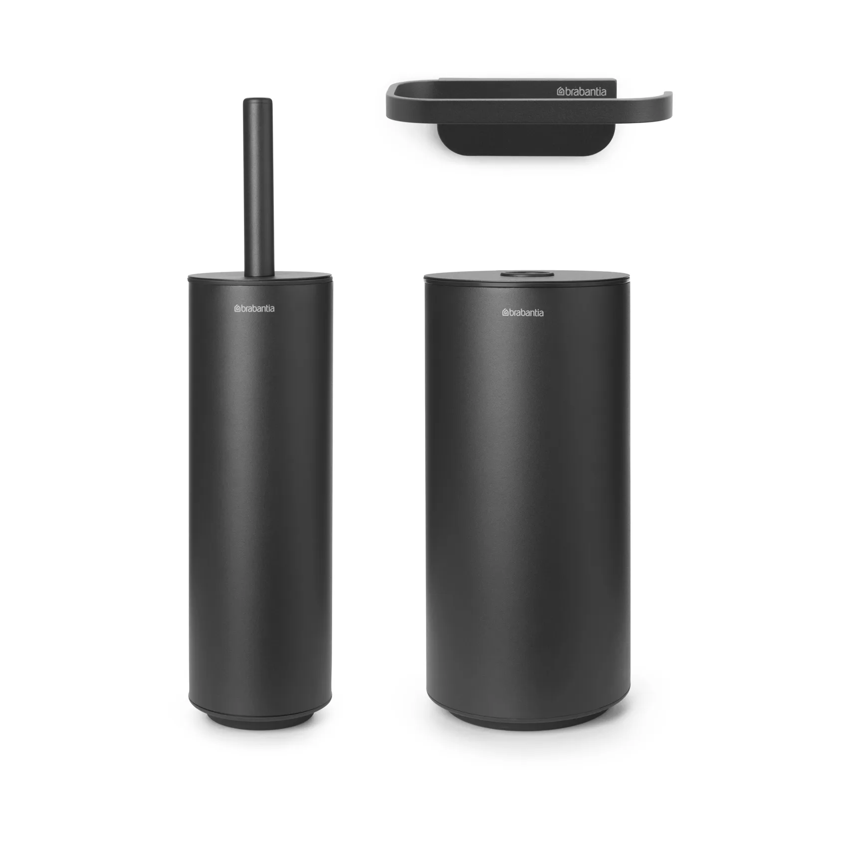 Mindset toilet set 3 pieces, Mineral infinite grey Brabantia