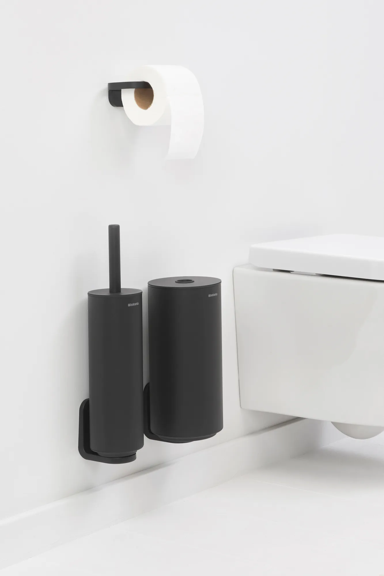 Mindset toilet set 3 pieces, Mineral infinite grey Brabantia