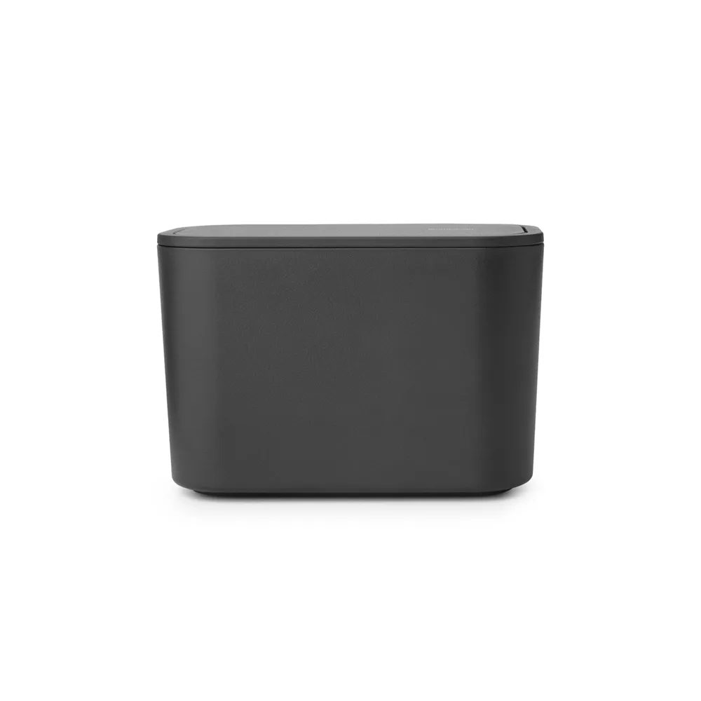 Mindset Waste Bin, Dark gray Brabantia