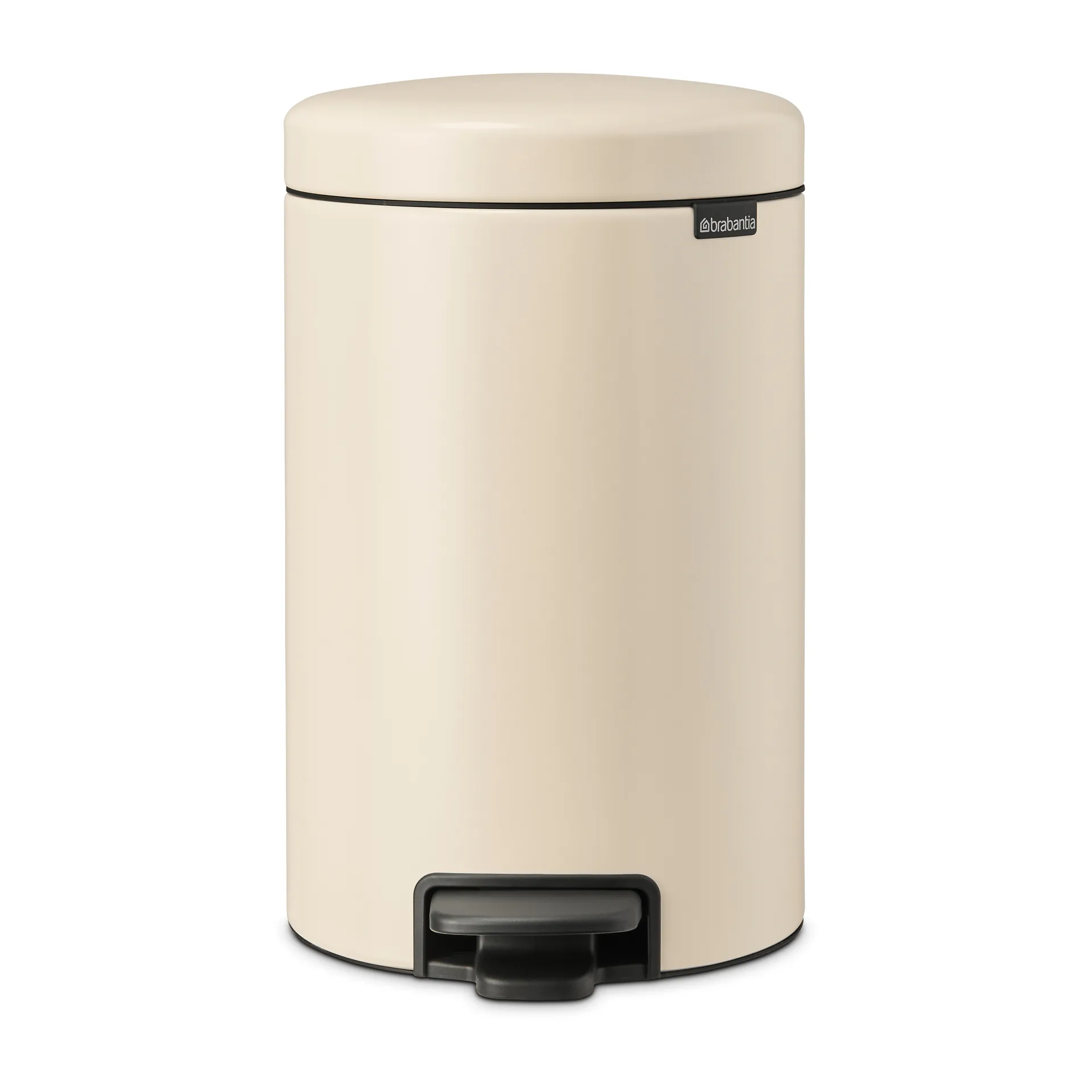 New Icon pedal bin 12 liter, Soft beige Brabantia