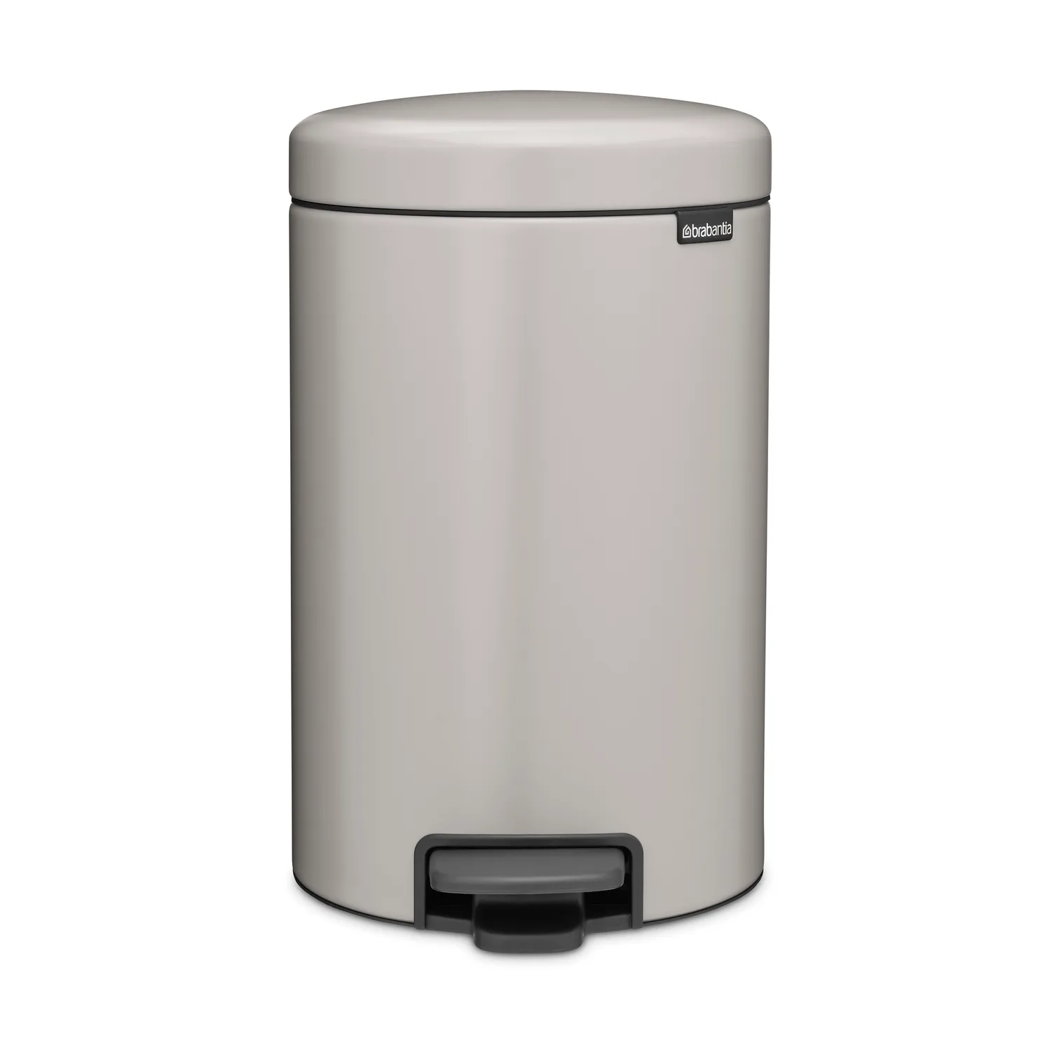New Icon pedal bin 12 liter, Soft grey Brabantia