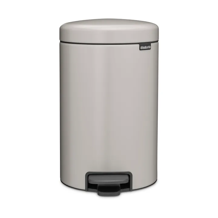 New Icon pedal bin 12 liter - Soft grey - Brabantia