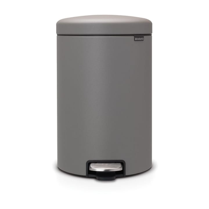 New Icon pedal bin 20 liter - Mineral concrete grey - Brabantia