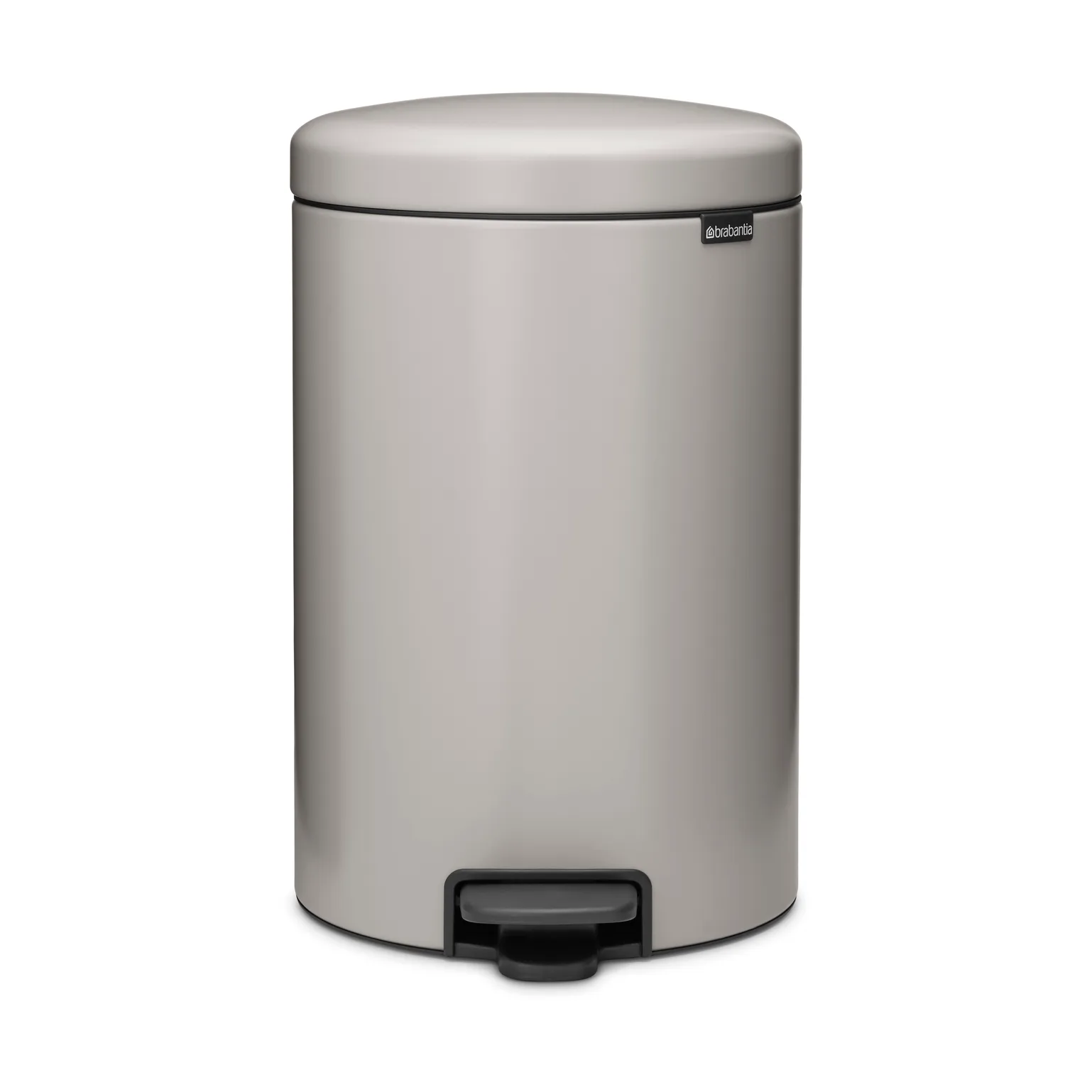New Icon pedal bin 20 liter, Soft grey Brabantia