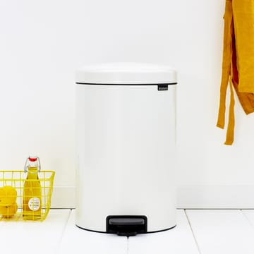 New Icon pedal bin 20 liter - white - Brabantia