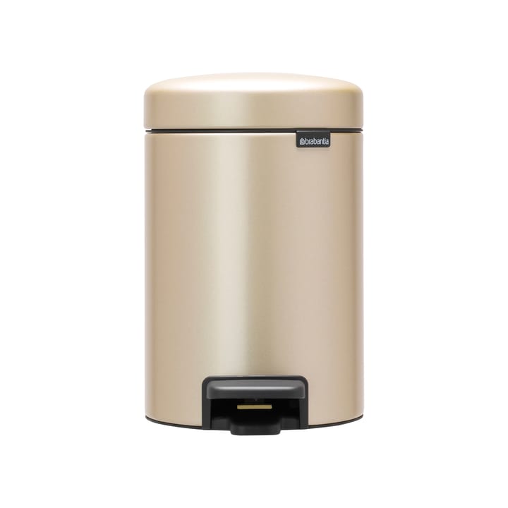 New Icon pedal bin 3 liter - Metallic Gold - Brabantia