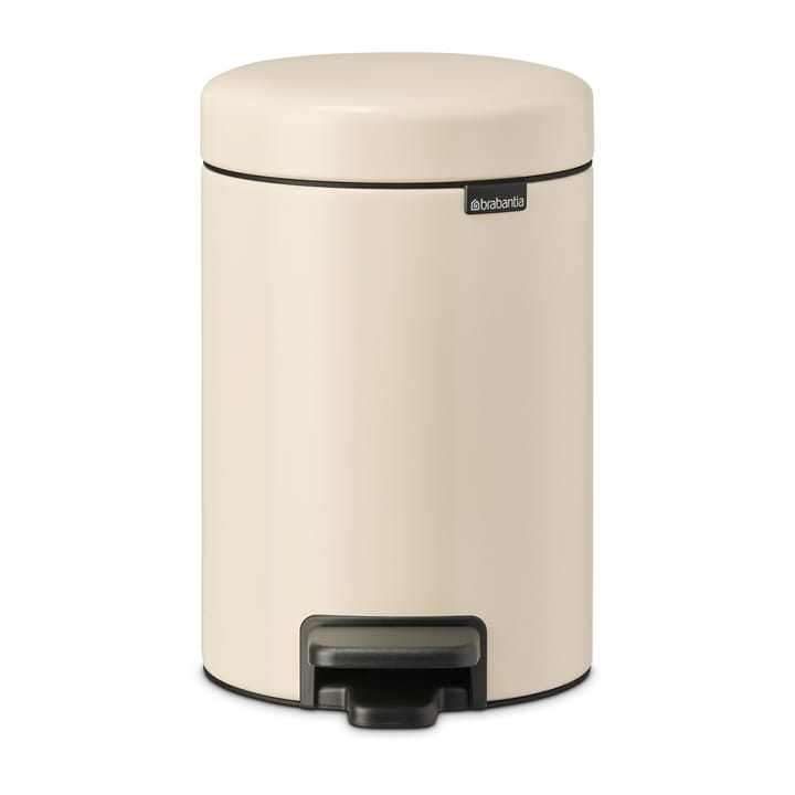 New Icon pedal bin 3 liter, Soft beige Brabantia