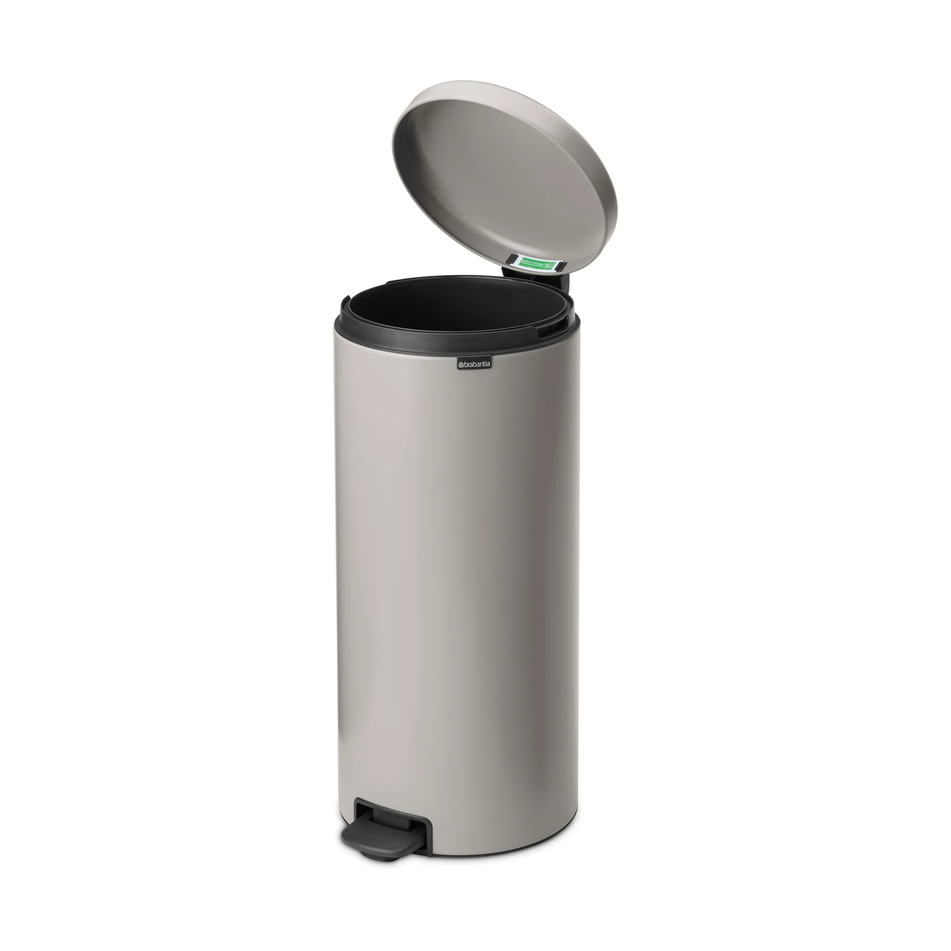 New Icon pedal bin 30 liter, Soft grey Brabantia