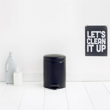 New Icon pedal bin 5 liter - matte black - Brabantia