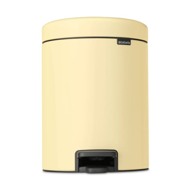 New Icon pedal bin 5 liter - Mellow yellow - Brabantia