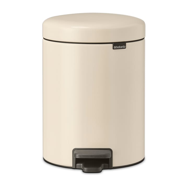 New Icon pedal bin 5 liter, Soft beige Brabantia