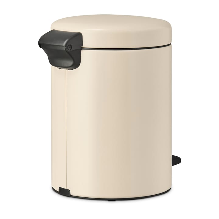 New Icon pedal bin 5 liter, Soft beige Brabantia