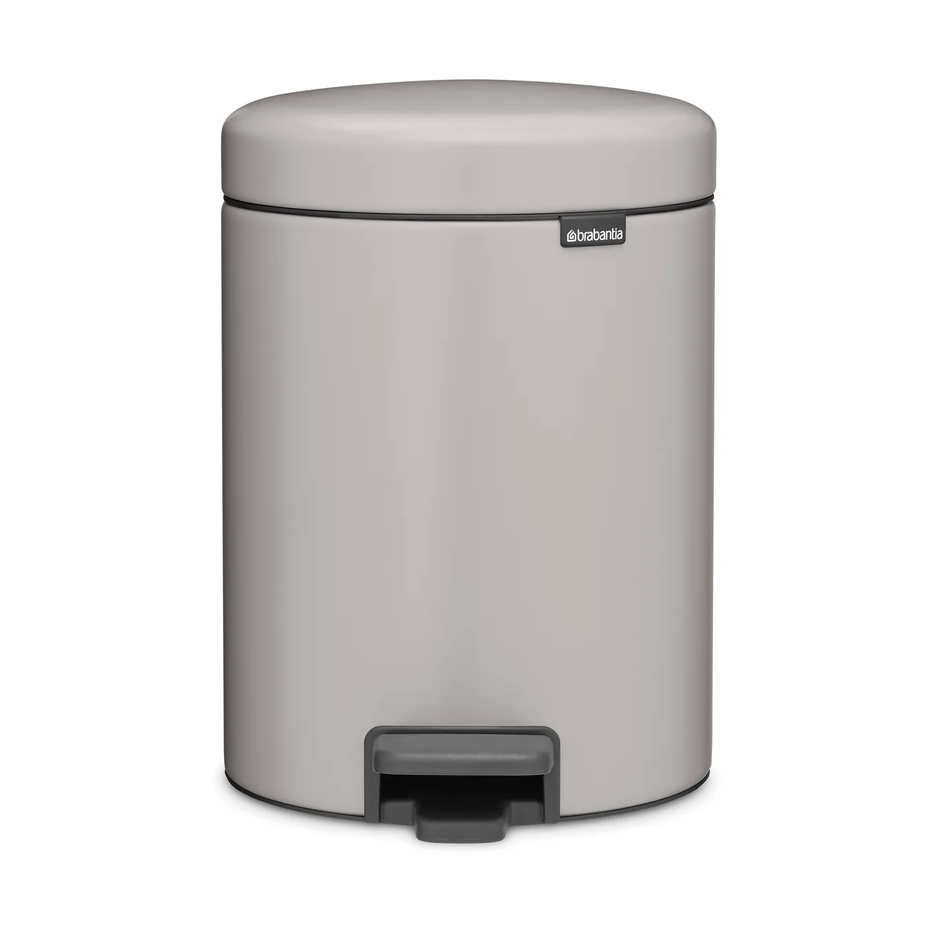 New Icon pedal bin 5 liter, Soft grey Brabantia