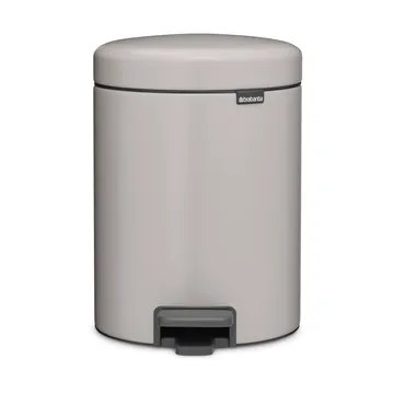 New Icon pedal bin 5 liter - Soft grey - Brabantia