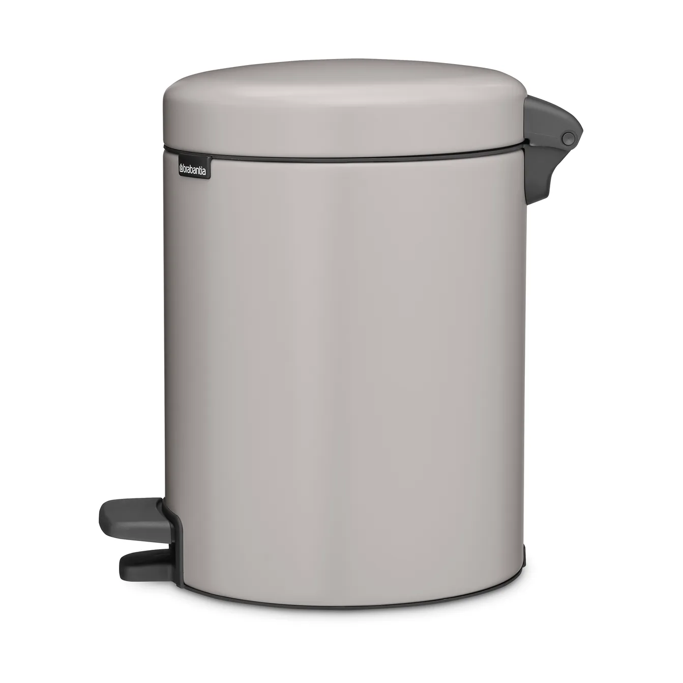 New Icon pedal bin 5 liter, Soft grey Brabantia