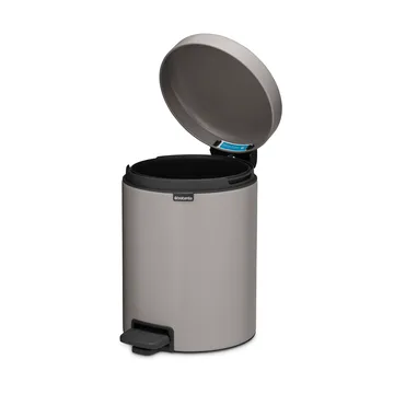 New Icon pedal bin 5 liter - Soft grey - Brabantia