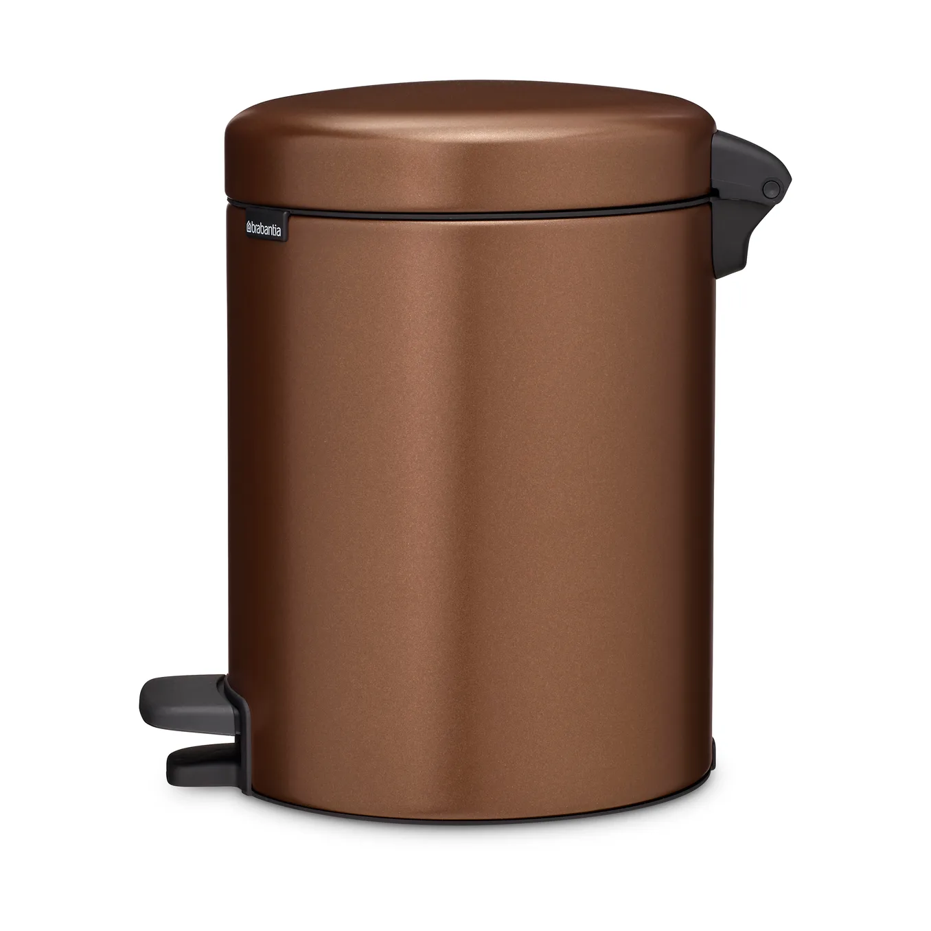 New Icon pedal bin 5 liter, Warm bronze Brabantia