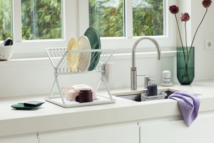 Sinkside collapsible dish rack37 cm, Light grey Brabantia
