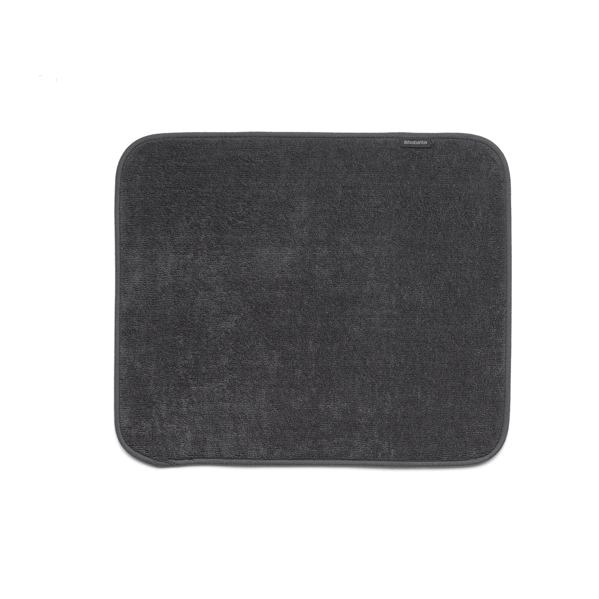 Sinkside dish mat mikrofiber 47x40 cm, Dark grey Brabantia