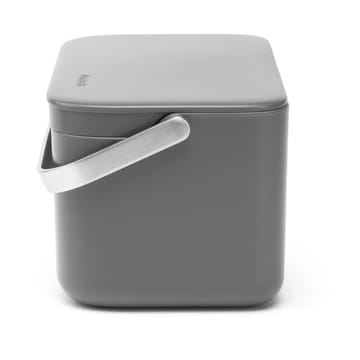 Sinkside food waste bin 13x22 cm - Dark grey - Brabantia