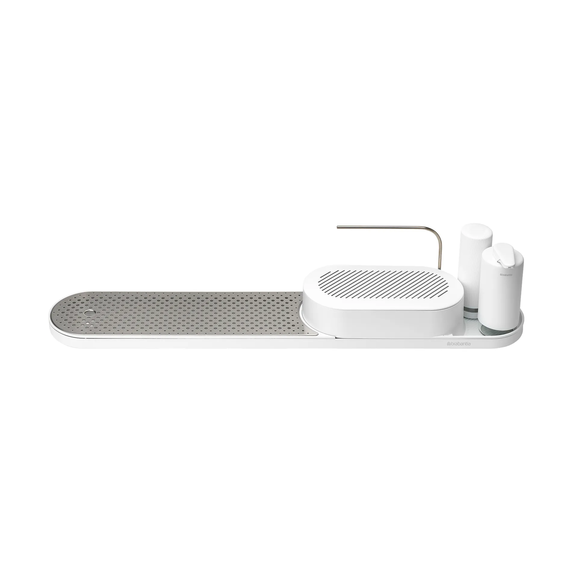 SinkStyle sink organiser set 4 pieces, Mineral Fresh White Brabantia