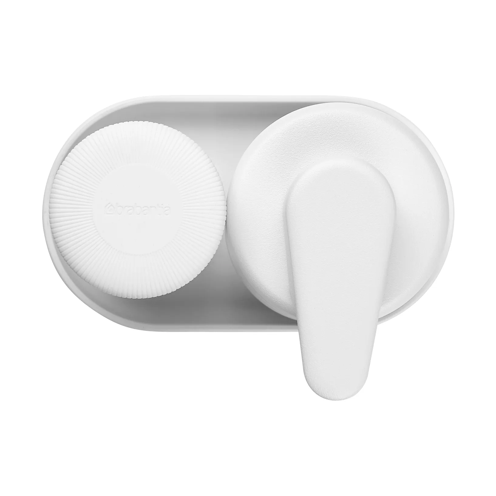 SinkStyle soap dispenser/washing liquid set, Mineral Fresh White Brabantia