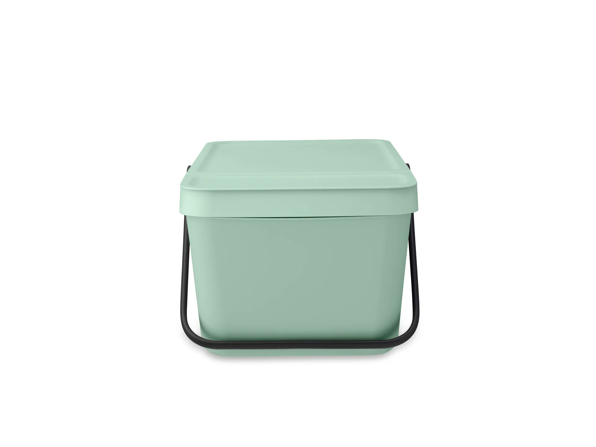 Sort & Go stackable waste bucket 20 L, Jade Green Brabantia