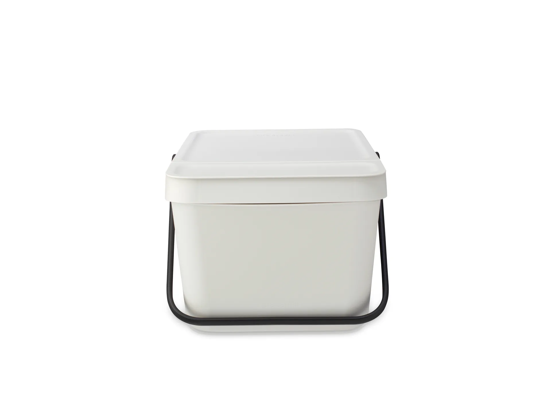 Sort & Go stackable waste bucket 20 L, Light grey Brabantia