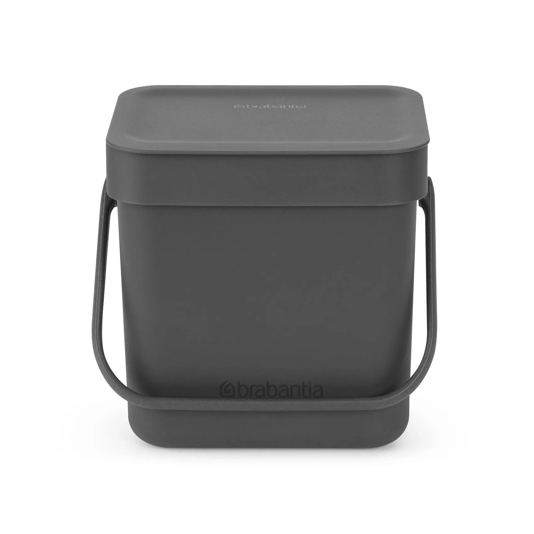 Sort & Go waste bin 3 L, Grey Brabantia