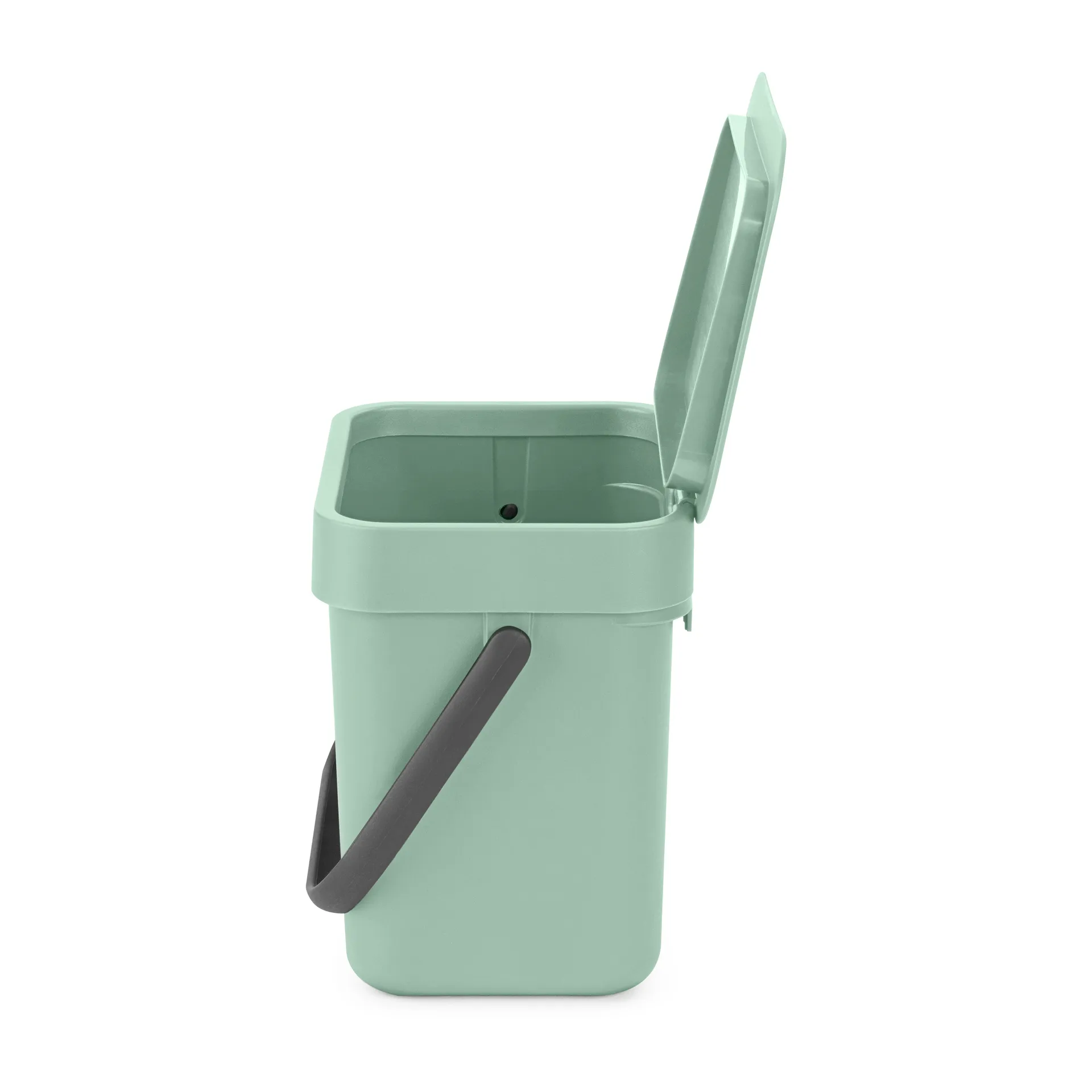 Sort & Go waste bin 3 L, Jade green Brabantia