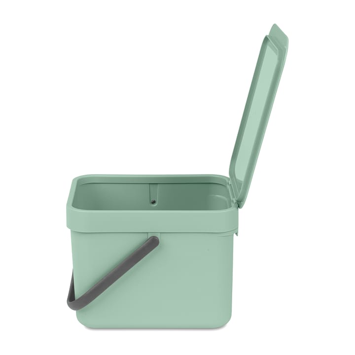 Sort & Go waste bin 6 l., Jade green Brabantia