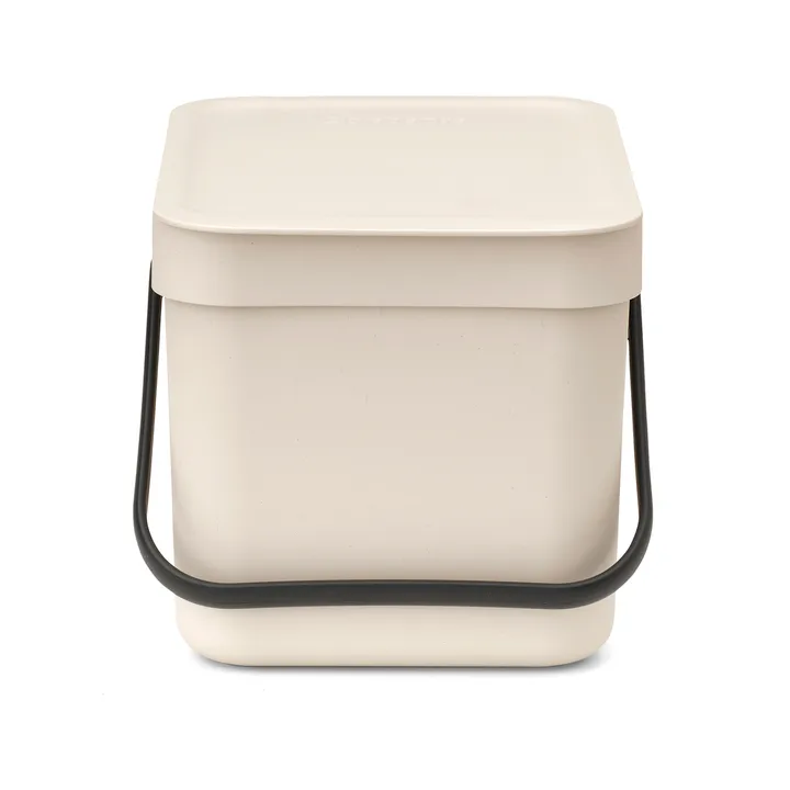 Sort & Go waste bin 6 l. - Soft Beige - Brabantia