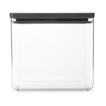 TASTY+ stackable container 3.5 liters - Dark grey - Brabantia